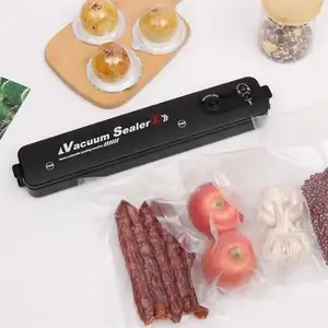 Home Portable Automatic Bag, Food Meat Vegetable Saver Automatic Plastic Vacuum Sealing Machine/