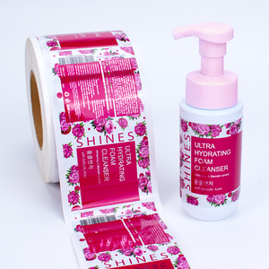 Étiquettes adhésives imperméables de haute qualité pour bouteilles de shampoing, impression personnalisée, rouleau d'autocollants - Product Image 4