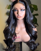 Perruques en dentelle frontale en cheveux humains Body Wave en gros, perruques en dentelle frontale en cheveux humains lisses, perruques sans colle en cheveux humains, extensions de cheveux en cheveux humains