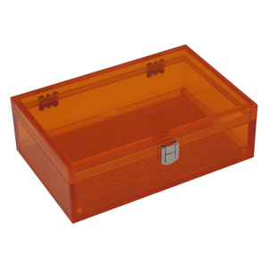Humidor de Cigarros Acrílico Hermético, Caja Transparente para Cigarros de Escritorio con Higrómetro, Caja de Exhibición Acrílica con Capacidad para hasta 50 Cigarros - Product Image 4