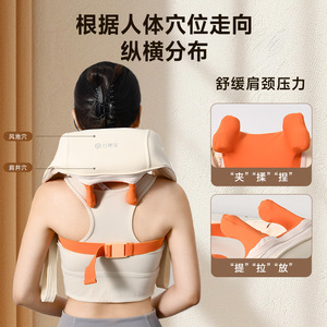 Masseur de cou YunKangBao CMN10F beige rechargeable par USB pour usage domestique - Product Image 5