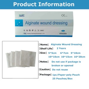 <strong>Calcium</strong> <strong>Alginate</strong> <strong>Dressing</strong> Hydrophilic <strong>Dressing</strong> Without Edge - Product Image 6