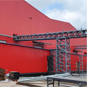 Edifici Prefabbricati: <span class=keywords><strong>Foto</strong></span> del Progetto in Cantiere della Fabbrica di Strutture in Acciaio in Thailandia, Officina di Costruzione di Edifici in Acciaio - Product Image 4