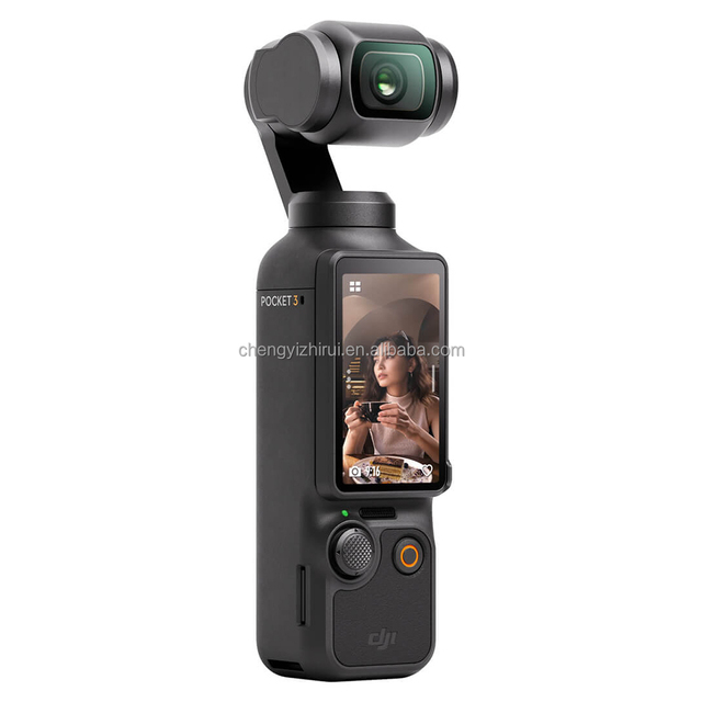 Osmo Pocket 3 Handheld Camera 1-Inch CMOS Sensor 4K/120fps 3-Mic Stereo Recording Night Vision 180 Wide Angle Fast Focus Log M
