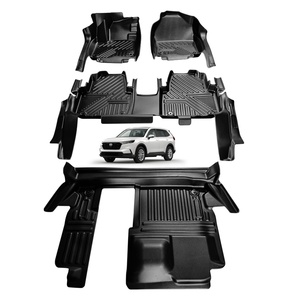 KQD New Product Launch High Quality 5D Design Waterproof TPE Foot Mat Car Carpet for CRV 2023 - Product Image 1