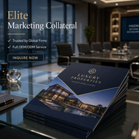Brochures d'entreprise personnalisées, catalogues, livres reliés, estampage à chaud, reliure cousue, services d'impression OEM ODM