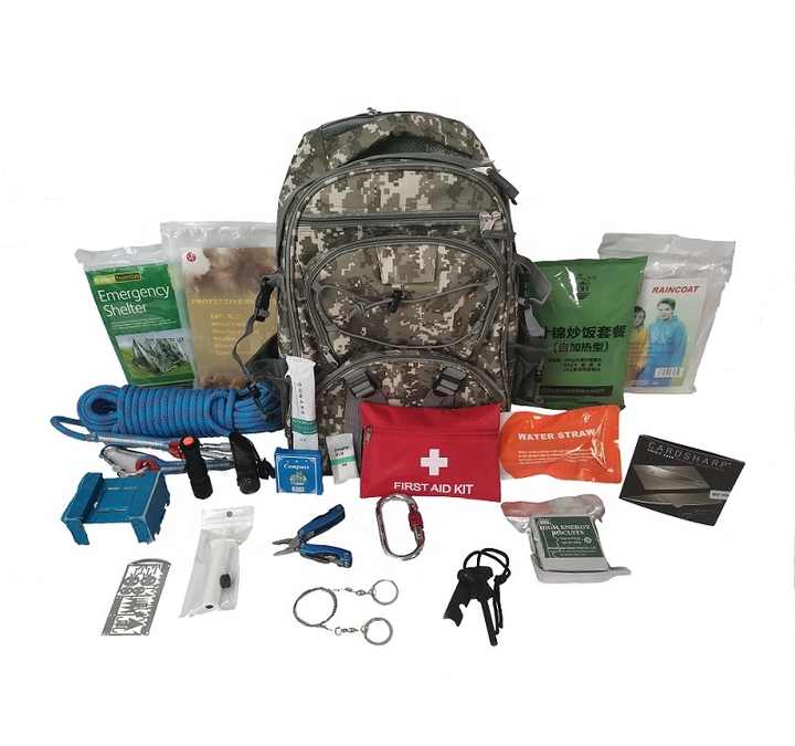 outdoor emergency bag backpack military 