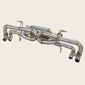 Système d'échappement performant pour <span class=keywords><strong>Audi</strong></span> <span class=keywords><strong>R8</strong></span> V8 4.2L <span class=keywords><strong>2008</strong></span> avec silencieux à soupape de contrôle en acier inoxydable 304 - Product Image 5