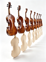 Violon acoustique TXXH280 4/4 taille pleine, fabriqué à la main, pour étudiants, idéal pour les orchestres scolaires