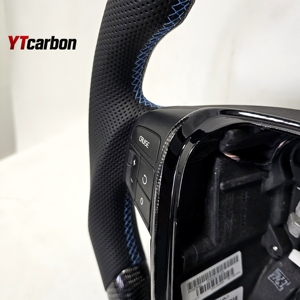 YTcarbon para volante de fibra de carbono personalizado Premium de estilo de carreras V60 V40 <span class=keywords><strong>V70</strong></span> <span class=keywords><strong>CC</strong></span> R - Product Image 5