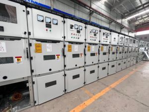 Conjunto Completo de Aparamenta de Baja Tensión, Gabinete de Distribución de Acero Extraíble con Control PLC para Líneas de Entrada/Salida de Energía GPR Po - Product Image 4