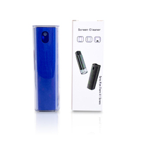 Spray nettoyant 2 en 1 pour écran de téléphone Set de dépoussiérage pour écran d'ordinateur Artefact de nettoyage avec liquide de nettoyage