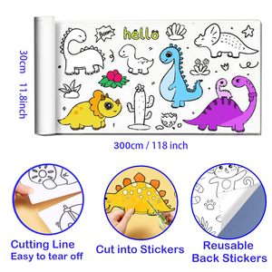Rollo de papel personalizado <span class=keywords><strong>para</strong></span> <span class=keywords><strong>colorear</strong></span> DIY, papel offset <span class=keywords><strong>para</strong></span> <span class=keywords><strong>dibujo</strong></span> de niños y rollos de grafiti <span class=keywords><strong>para</strong></span> regalos - Product Image 6