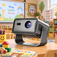 Support de projecteur pour usage domestique en intérieur GS68, mini projecteur de poche, support LED portable pour enfants, Android, hologramme