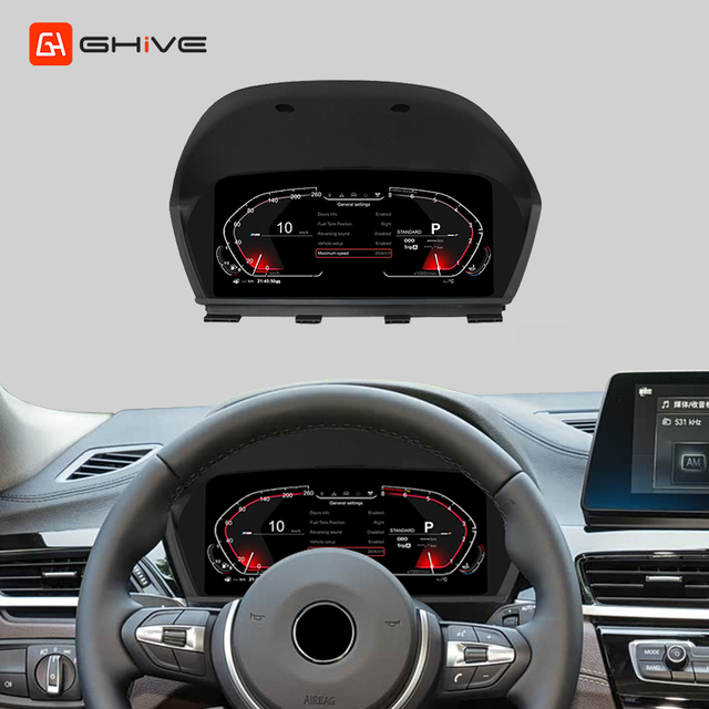 12.3" LCD Speedometer Digital Dashboard Cluster Instrument Cluster for BMW X2 F39
