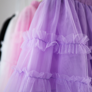 <span class=keywords><strong>Gonna</strong></span> Tutu a Strati per Bambine, <span class=keywords><strong>Gonna</strong></span> Plissettata in <span class=keywords><strong>Tulle</strong></span> con Fodera in Cotone, Gonne Tutu Nere e Bianche per Bambine e Ragazze - Product Image 4