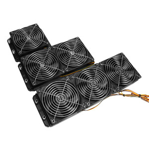 Yingbo Aluminum Radiator <b>Fan</b> Combo 120mm Water Cooling CPU Cooler Multi Platform - Product Image 2