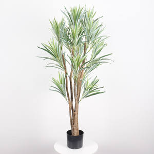 Feuilles en agate artificielles, faux yucca, pour décoration intérieure, cm - Product Image 3