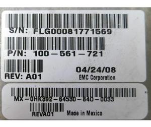 2x 15x PSU <span class=keywords><strong>Array</strong></span> Controllers Stockage <span class=keywords><strong>HDD</strong></span> HK392 100-561-721 EMCs 73GB Dells 2x - Product Image 5