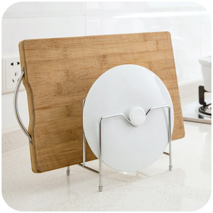 Tampa De Panela Tampa De Panela De Armazenamento Tampa Do Prato De Despensa Do Armário Suporte <span class=keywords><strong>Rack</strong></span> - Product Image 2