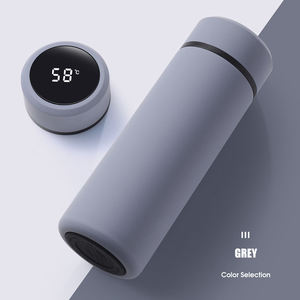กระติกน้ำสแตนเลสดิจิตอลสุญญากาศ350มล. พร้อมจอแสดงอุณหภูมิ LED สำหรับธุรกิจกำหนดเองได้ - Product Image 5