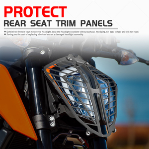 Couverture de Protection des lentilles de Protection des phares, accessoires de moto <span class=keywords><strong>KTM</strong></span> <span class=keywords><strong>390</strong></span> 790 ADV <span class=keywords><strong>Adventure</strong></span> R 2019 2020 <span class=keywords><strong>2021</strong></span>, 5 pièces - Product Image 3