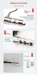 ASP56A مخصص غير قياسي محور دبوس تحميل خلية سبائك الصلب/الفولاذ المقاوم للصدأ دقة مقياس رافعة - Product Image 5