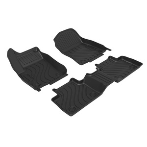 ชุดพรมปูพื้นรถยนต์ 3 มิติ TPE พร้อมแผ่นรองท้ายรถ สำหรับรถยนต์นิสสัน คิกส์ ปี 2025 ป้องกันน้ำ พรมปูพื้นรถยนต์ พรมปูพื้นภายในรถยนต์ - Product Image 2