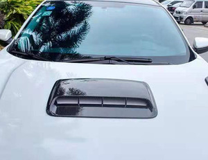 Couvercle de prise d'air pour capot de voiture en matériau ABS 40x28cm Accessoire extérieur pour décoration de véhicule et décoration intérieure - Product Image 4