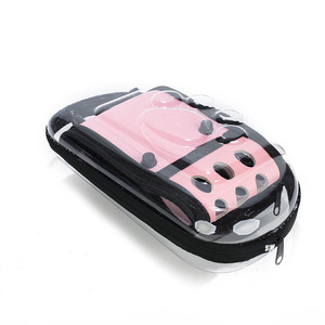Transparent Foldable Pet Travel Bag Portable Dog <b>Cat</b> <b>Backpack</b> Breathable Lightweight Large Capacity 8000 Ml Fashion Style - Product Image 3