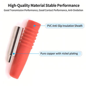 Connettore <span class=keywords><strong>Banana</strong></span> Femmina 2mm in Rame Puro, Accessori per Spine, Jack Rotondo in Metallo, Adattatore Terminale in Ottone - Product Image 6