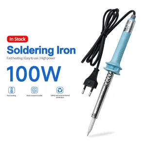 High Power 100W Ceramic Heating electric soldering iron kit welding iron Tool