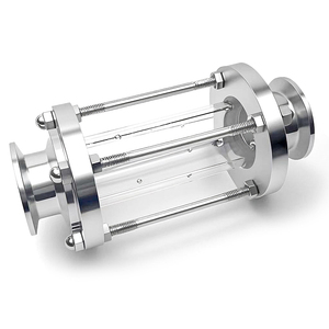 Offre Spéciale : Jauge de niveau de liquide polie, de qualité alimentaire, à raccord rapide droit, résistante à la corrosion (certifiée 3A/ISO) 1" 2" 3" - Product Image 3