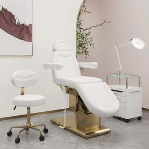 Motores de alta calidad, cama eléctrica para pestañas, salón de belleza, cama de masaje Ceragem, mesa de tratamiento, silla de Podología, cama estética para pestañas - Product Image 1