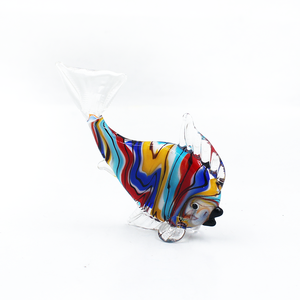 Creative Animal Series Small Ornaments Glass Fish Handmade Crafts