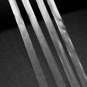 Venta al por mayor de accesorios de traje de baño de alta calidad de 0,8mm de espesor cinta elástica ecológica características bandas de goma transparente Tpu cintas Mylar - Product Image 6