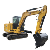 Excavatrice sur chenilles hydraulique CAT306E2 de 6 tonnes, moteur EPA Cat C2.4, garantie d'assurance