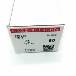 Nakış dikiş iğneleri DBX1 FFG/SES boyutu 80/12 TAJIMA nakış makinesi parçaları nakış makinesi aksesuarları - Product Image 1