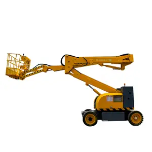 P-007 điện tự hành nền tảng làm việc trên không để bán 8 ~ 20m khớp nối bùng nổ nâng người đàn ông Nâng Nền tảng làm việc trên không