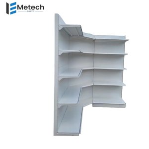 Kệ siêu thị-kệ lưu trữ kim loại nặng một mặt cấu hình hiển thị đứng cửa hàng kết hợp kệ - Product Image 3