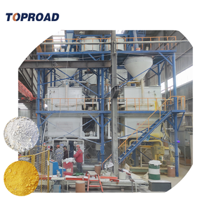 Superior bột thiết bị lớp phủ nóng chảy nhựa nhiệt dẻo đường đánh dấu sơn nhà máy dây chuyền sản xuất cho đường sơn - Product Image 1