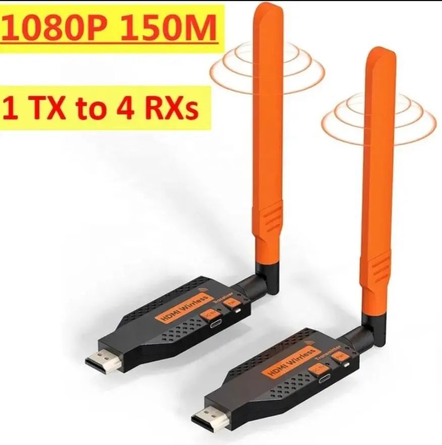 150M Wireless HDMI Video Audio Transmitter and Receiver 1080P