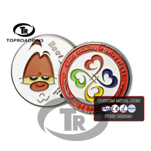 เหรียญที่ระลึก F-35 แบบสองด้าน ชุบทองคำแท้ ดีไซน์โอโก้ 3 มิติ สไตล์โมเดิร์นและโบราณ ผลิตจากโลหะผสมสังกะสี พร้อมลวดลายโบราณ - Product Image 1