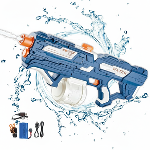 Pistola de agua automática de gran capacidad, juguete de verano, pistola de agua eléctrica para exteriores, pistola de tiro, juego de piscina para niños - Product Image 1