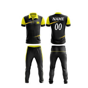 Custom Men's Full Sublimation Sports Set Unisex Gym Clothing and <b>Cricket</b> Jerseys Unique <b>Cricket</b> Uniforms - Product Image 1