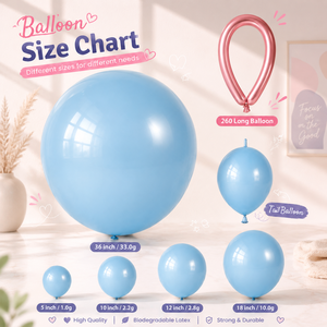 <span class=keywords><strong>Palloncini</strong></span> Macaron 260 Lucidi Spessi Lunghi a Forma di Striscia per Compleanni Matrimoni San Valentino Eventi - Product Image 6
