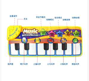Pédale pour enfants tapis de musique bébé éducatif apprentissage précoce Style Animal tapis de <span class=keywords><strong>Piano</strong></span> tapis de jeu jouet tapis rampant transfrontalier - Product Image 5