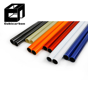 Tubo Rotondo in Fibra di Vetro ad Alta Resistenza, Durevole e Resistente alla Corrosione, Tubi in Fibra di Vetro Epossidica OEM in Vari Colori e Dimensioni - Product Image 4
