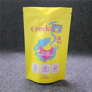 digital printing or traditional printing Plastic Stand Up Agricultural Seed Packaging Bags with custom design