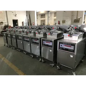 Factory Wholesale Commercial Pressure Fryer Electric Gas Fast Food Restaurant Fried Chicken Fryer Broaster Machine